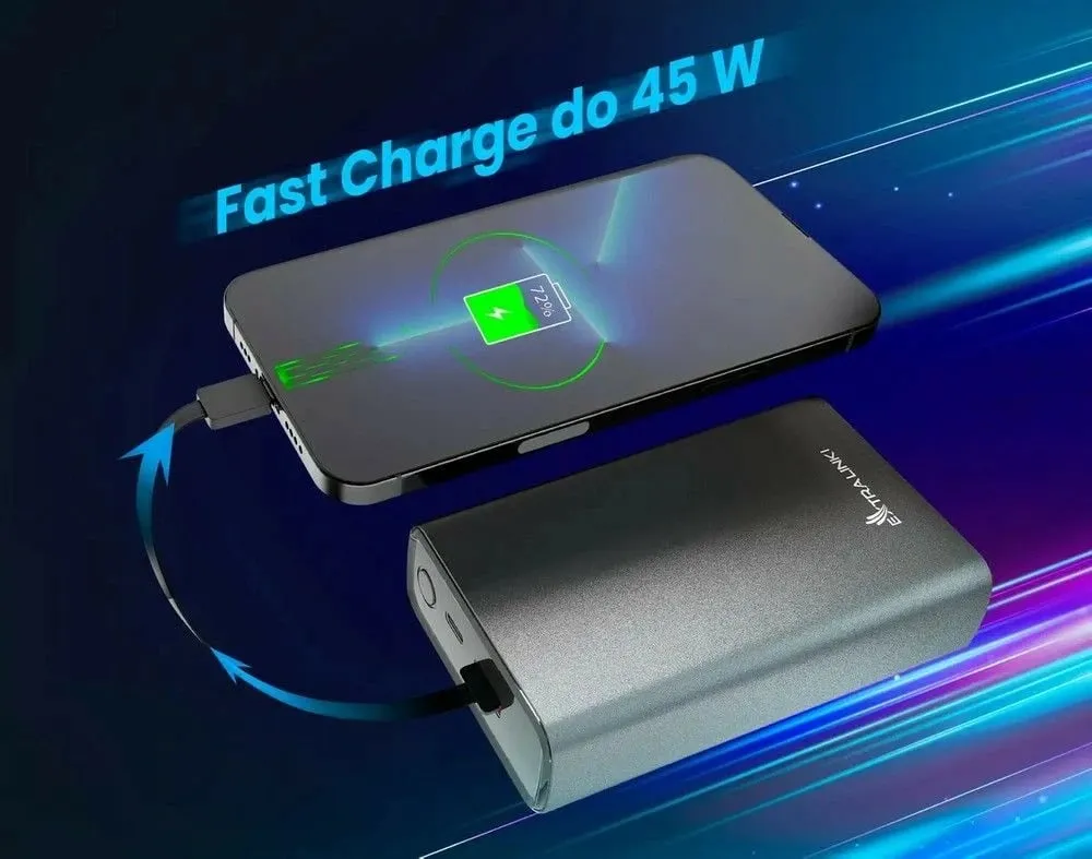 Powerbank ExtraLink EPB-126, 20000mAh, 45W Power Delivery, i zi - 7