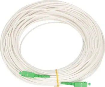 Kabllo optike ExtraLink Patchcord SC APC SC APC SM G657A2, 30m, 3.0mm, e bardhë