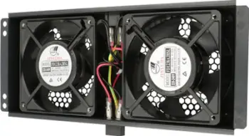 Njesi ftohëse për kabinet ExtraLink EX19102, 2 ventilatorë, 220V, e zezë