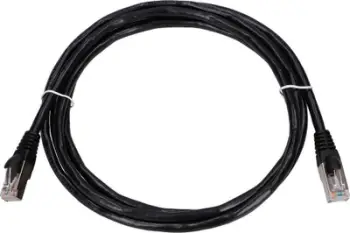 Kabllo patchcord ExtraLink, CAT.5e, FTP, 2 m, e zezë