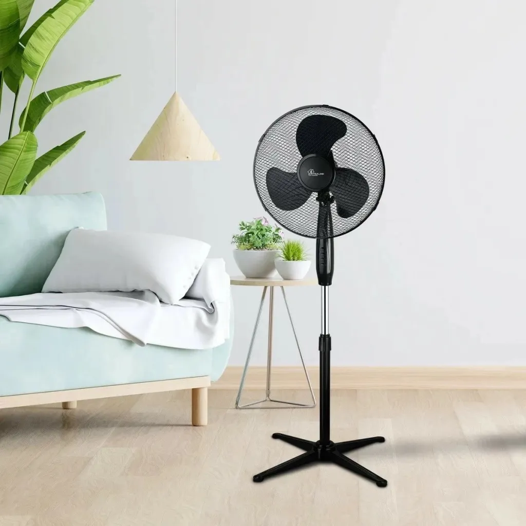 Ventilator në këmbë Emerio FN-114204, 40 cm, 45 W, i bardhë - 3