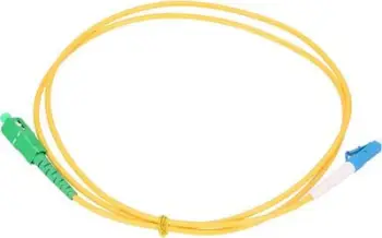Kabllo lidhëse ExtraLink Patchcord, SC/APC-LC/UPC, 2 m, i verdhë
