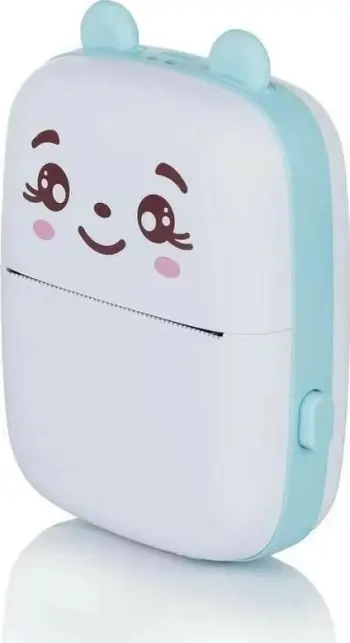 Printer portabël Extralink EPP-002, USB 2.0, Bluetooth, bardhë-kaltër