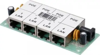 Injektor PoE Extralink EXTRALINK, 4 porta, 10/100 Mbps, i zi