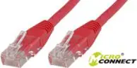 Kabllo rrjeti MicroConnect Patchcord U/UTP CAT5e, 2m, e kuqe