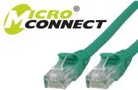 Kabllo rrjeti MicroConnect Patchcord, U/UTP, CAT6, 3m, e gjelbër