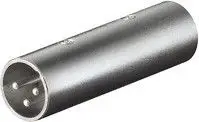 Përshtatës për mikrofon MicroConnect XLR (M) - XLR (M)