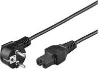 Kabllo energjie MicroConnect PE010419, CEE 7/7 - C15, 2m, e zezë - 1