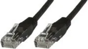 Kabllo rrjeti MicroConnect RJ-45/RJ-45 cat.6, 20m, e zezë - 1