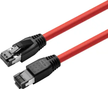 Kabllo rrjeti MicroConnect CAT8.1 S/FTP, 1.5m, LSZH, e kuqe