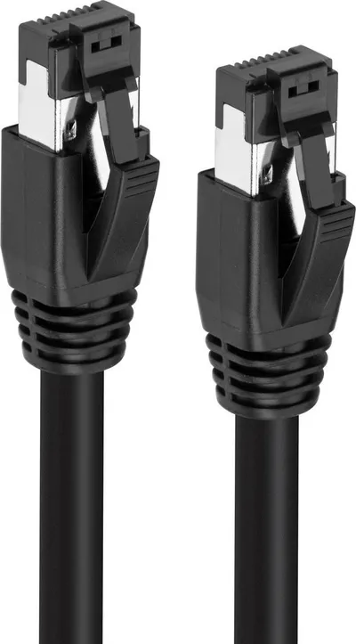 Kabllo rrjeti MicroConnect CAT8.1 S FTP, 10m, LSZH, e zezë - 2