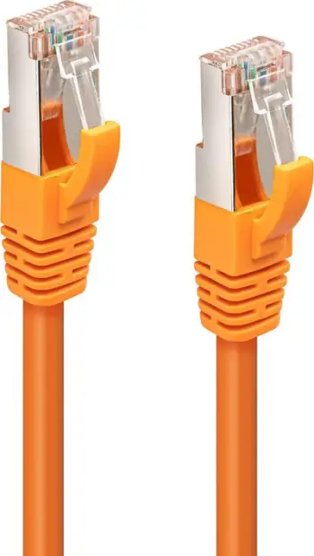Kabllo rrjeti MicroConnect CAT6A S/FTP, 15m, LSZH, portokalli