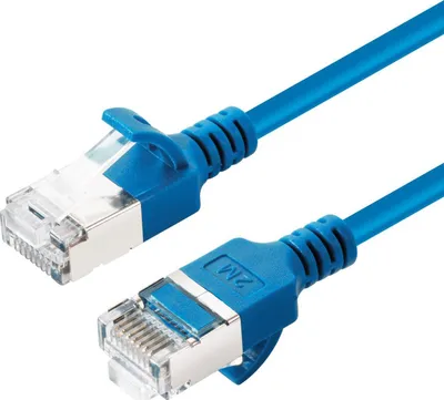 Kabllo rrjeti MicroConnect CAT6A U FTP Slim, 0.25m, LSZH - 1