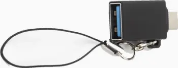 Adaptues USB MicroConnect USB C në USB 3.0 A, i zi