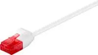 Kabllo MicroConnect RJ-45/RJ-45, cat.6, U/UTP, 3m, e bardhë