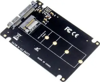 Adapter MicroConnect 2.5" SATA në M.2 B Key, SATA 3.0 6Gb/s, MC-SSDSATACONV1