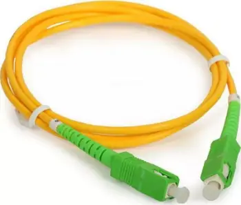 Kabllo fibër optike MicroConnect OS2 LSZH, SC/APC në SC/APC, 7m, e verdhë
