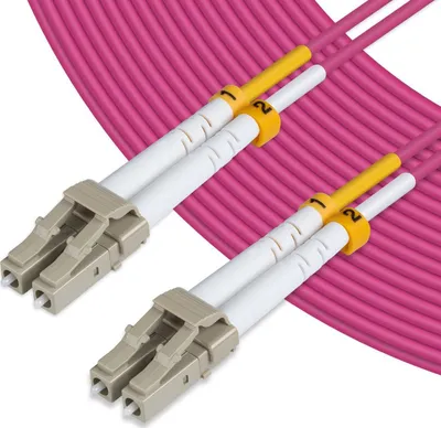 Kabllo optik MicroConnect OM4 LC LC, 4m, vjollcë - 2