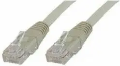 Kabllo rrjeti MicroConnect, cat.6, RJ-45/RJ-45, U/UTP, 0.5 m, e hirtë
