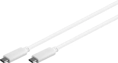 Kabllo USB C MicroConnect USB3.1CC05W, 0.5m, e bardhë - 1