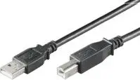 Kabllo USB MicroConnect, 1 m, e zezë