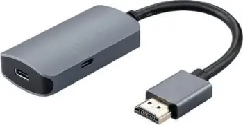 Adapter HDMI në USB C MicroConnect, 4K 60Hz, aktiv, i zi
