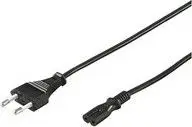 Kabllo MicroConnect CEE 7/16 - C7, 1.5m, e zezë