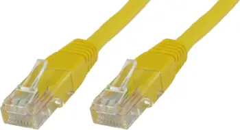 Kabllo rrjeti MicroConnect UTP620Y, Cat.6 U UTP, RJ 45, 20m, i verdhë