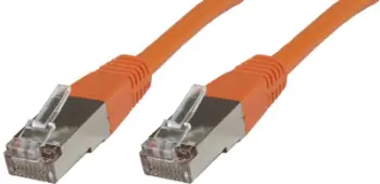Kabllo rrjeti MicroConnect RJ-45/RJ-45 Cat.6 F/UTP, 2m, portokalli