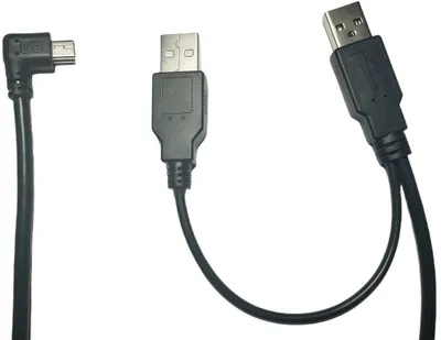 Kabllo USB Microconnect USB 2.0 A në Micro USB, kënd 90°, i zi - 2