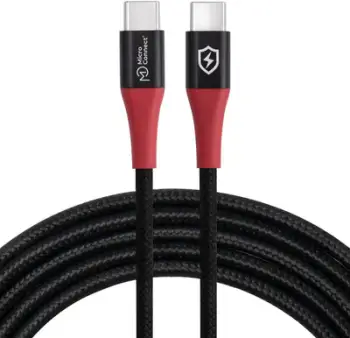Kabllo USB C në USB C Microconnect Safe Charge, kabllo karikimi dhe të dhënash, e bardhë