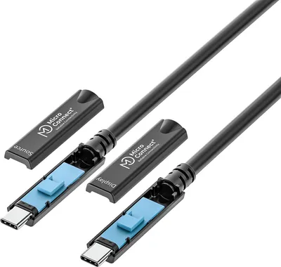 Kabllo USB C në USB C Microconnect, 5m, e zezë - 3