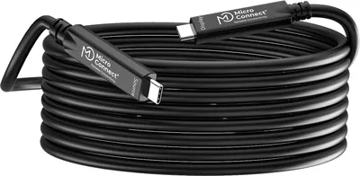 Kabllo USB C në USB C Microconnect, 5m, e zezë - 4