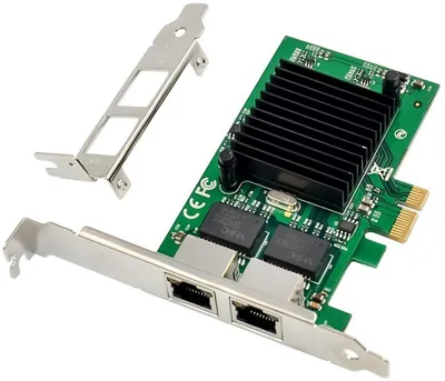 Kartë rrjeti Microconnect PCIe x1 Intel, gigabit, për desktop - 1