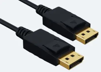 Kabllo video MicroConnect 4K DisplayPort 1.4, LSZH, e zezë