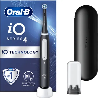 Furçë elektrike për dhëmbë Oral-B iO4 Series, e zezë mat - 1