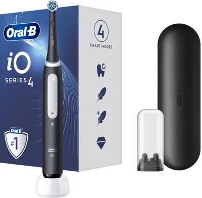 Furçë elektrike për dhëmbë Oral-B iO4 Series, e zezë mat - 2