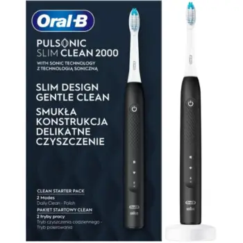 Furçë dhëmbësh elektrike Oral-B Pulsonic Slim Clean 2000 – Zezë