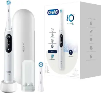 Furçë dhëmbësh elektrike Oral-B iO Series 6, magnetike, OLED, e bardhë