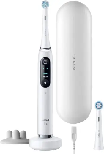 Furçë dhëmbësh elektrike Oral-B iO 9, 7 mënyra pastrimi, e bardhë
