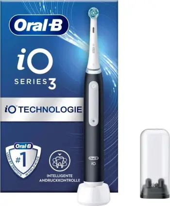 Furçë dhëmbësh elektrike, Oral-B, iO Series 3N 730744, madhësi standarde, e zezë