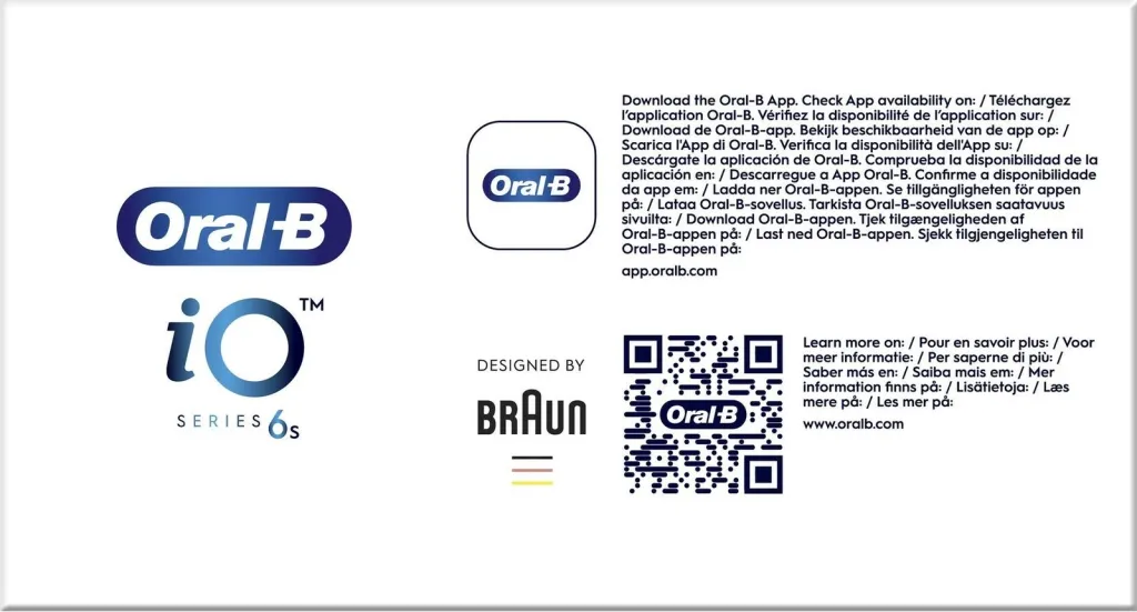 Furçë dhëmbësh magnetike Oral-B iO 6s, e zezë - 8