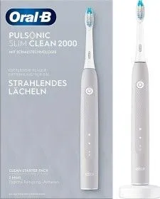 Furçë për dhëmbë Oral-B Pulsonic Slim Clean 2000, e hirtë - 2