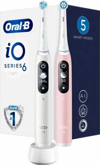 Furçë dhëmbësh magnetike Oral-B iO Series 6, e bardhë