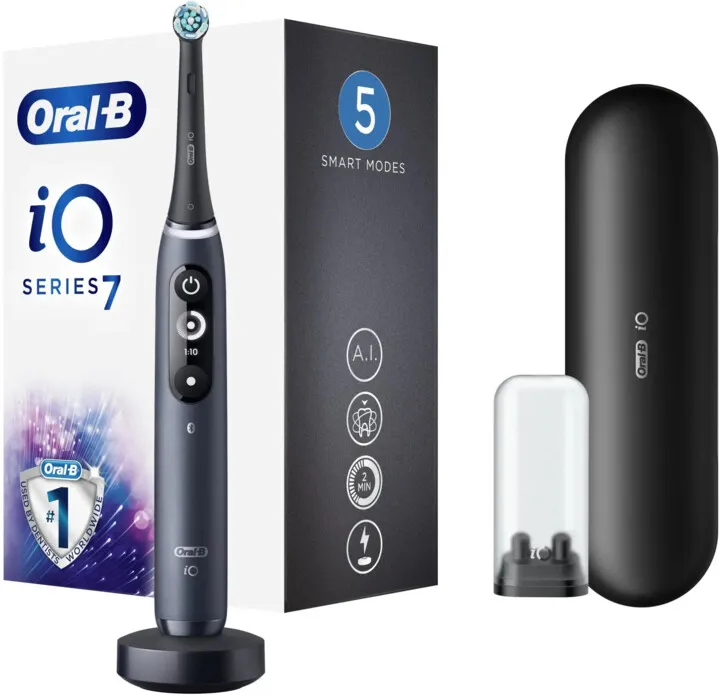 Brushë e dhëmbëve magnetike Oral-B iO Series 7 Black Onyx - 5