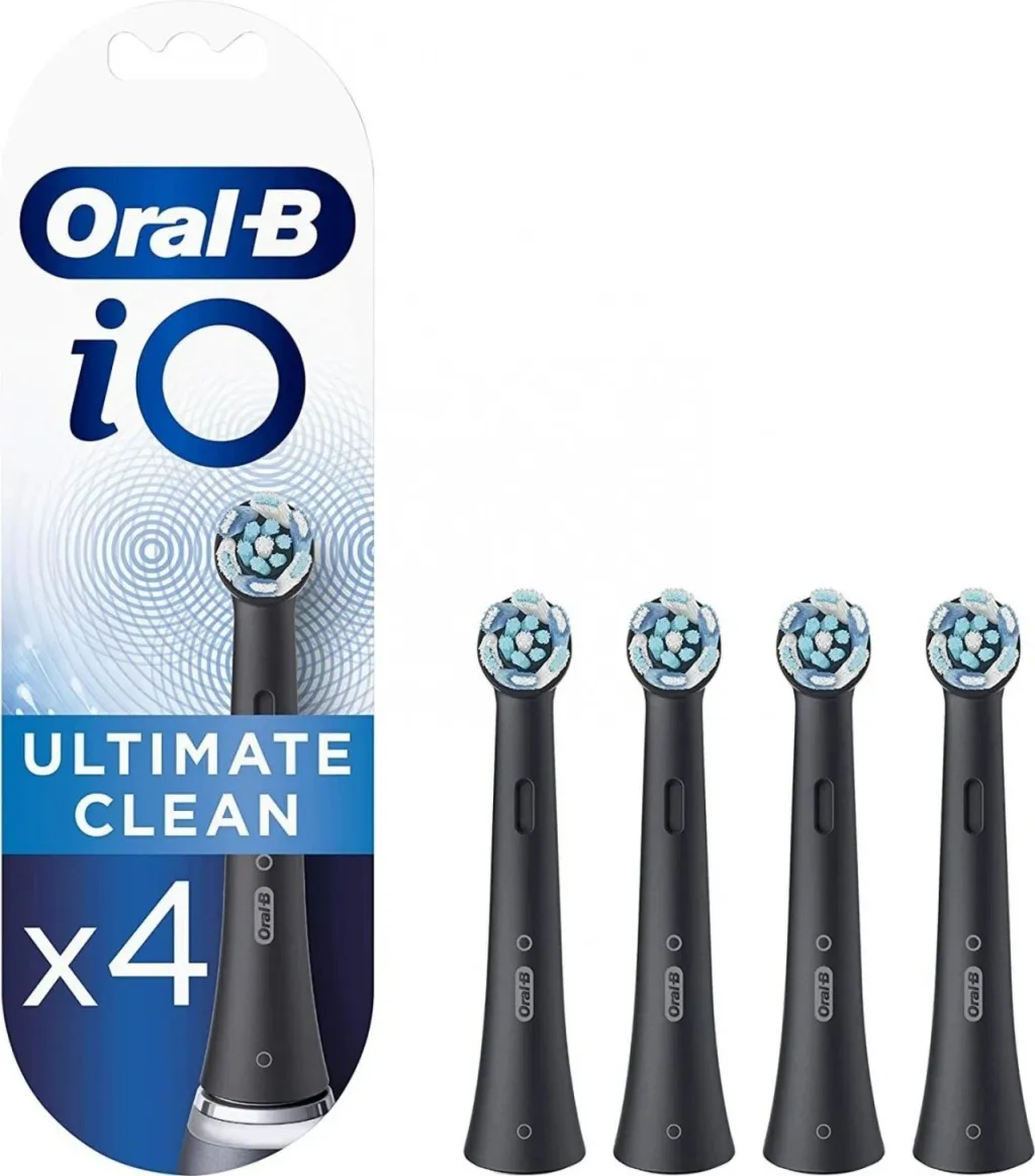 Koka furçe Oral B iO Ultimate Clean, set 2 copë, e zezë - 1