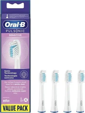 Kokë furçe Oral-B Pulsonic Sensitive, 4 copë