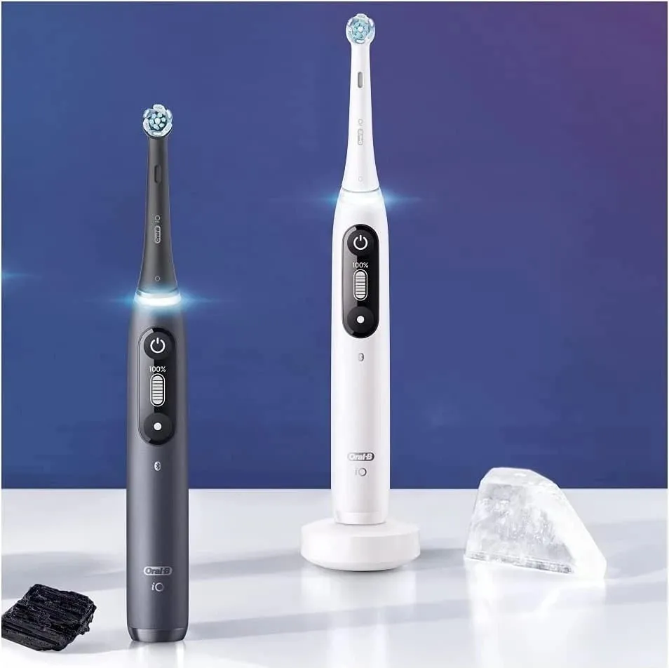 Furçë dhëmbësh Oral-B iO Series 7, Duo e Zezë dhe e Bardhë - 2