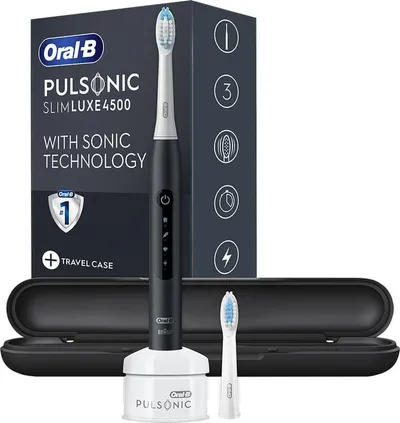 Brushë për dhëmbë Oral-B Pulsonic Slim Luxe, e zezë - 1
