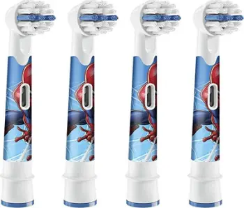 Kokë zëvendësuese Oral-B Power Kids Spiderman, 4 copë
